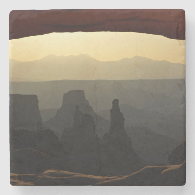 United States, Utah, Canyonlands National Park 3 Stone Coaster (Front)