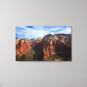 United States, Utah, Zion National Park Canvas Print
