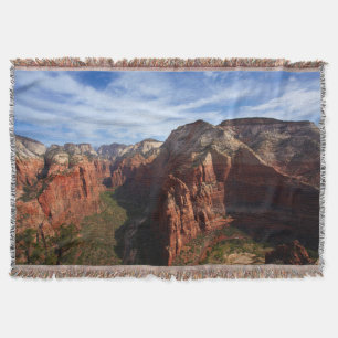 United States, Utah, Zion National Park Throw Blanket