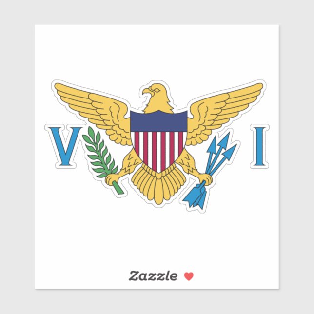United States Virgin Islands Flag (Sheet)