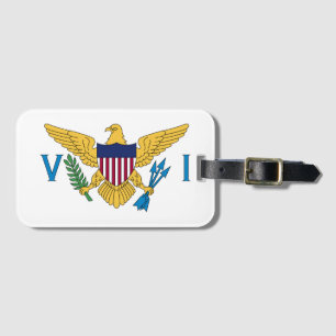 United States Virgin Islands Flag Luggage Tag