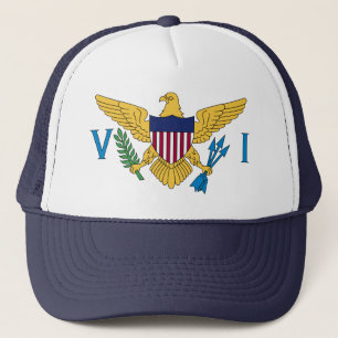 United States Virgin Islands Flag Trucker Hat