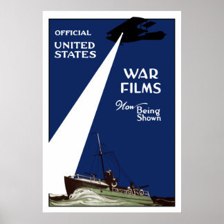 United States War Films Now Being Shown Poster