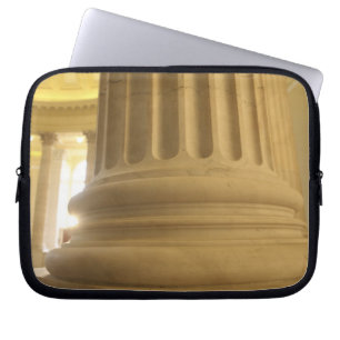 United States, Washington, D.C. A Pillar in the Laptop Sleeve