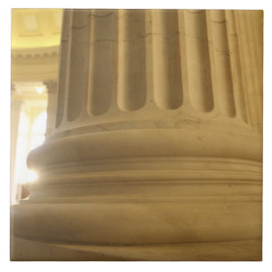 United States, Washington, D.C. A Pillar in the Tile