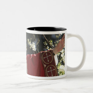 United States, Washington, D.C. Pope Benedict 2 Two-Tone Coffee Mug