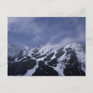 United States, Washington, ski trails at Postcard