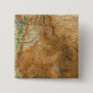 United States western section 15 Cm Square Badge