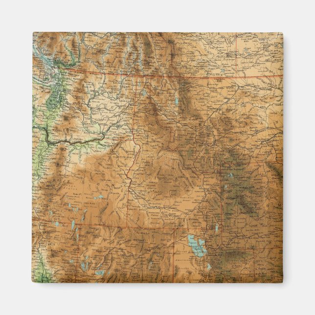 United States western section Magnet (Front)