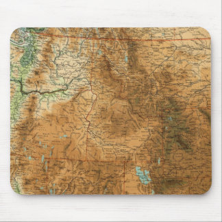 United States western section Mouse Mat