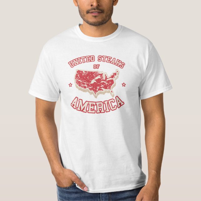 United Steaks of America T-Shirt (Front)