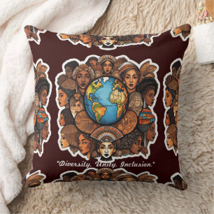 "United Through Symbols" Cushion