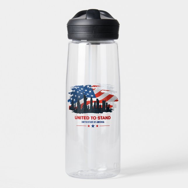 United to Stand | 25oz  Water Bottle (Front)
