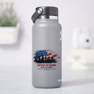 United To Stand 4"x 4"- Glossy Transparent