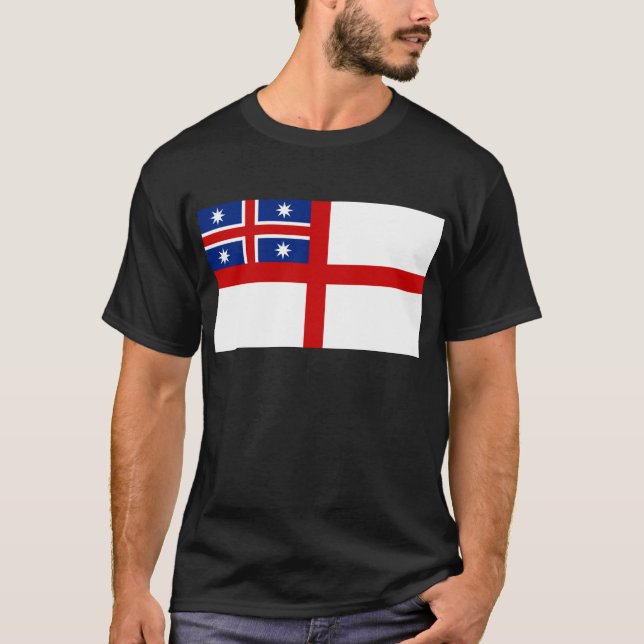 United Tribes of New Zealand Flag (1834) T-Shirt (Front)