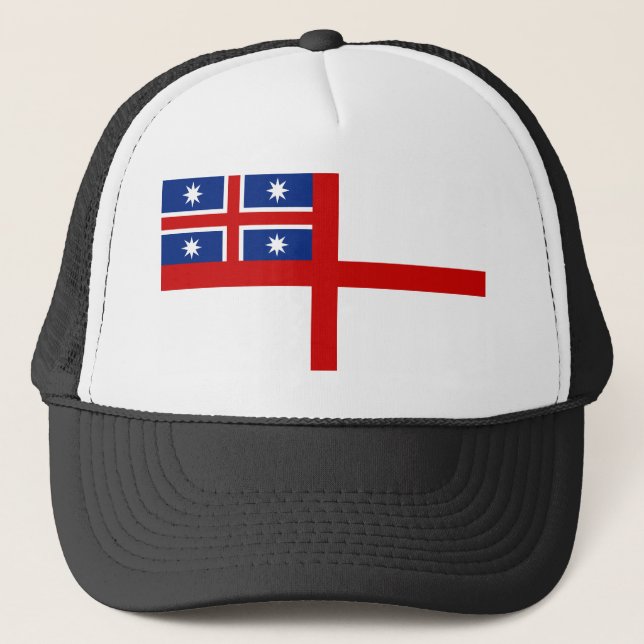 United Tribes of New Zealand Flag (1834) Trucker Hat (Front)