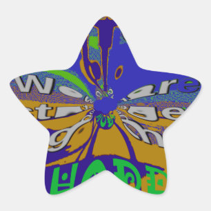 United USA Hope Stronger Together Star Sticker