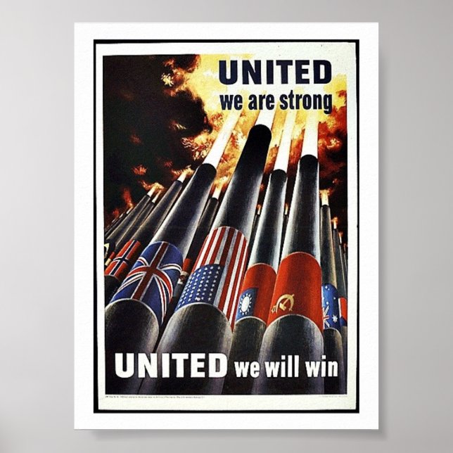 United We Are Strong Poster (Front)