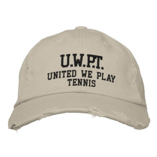 UNITED WE PLAY™  TENNIS EMBROIDERED HAT
