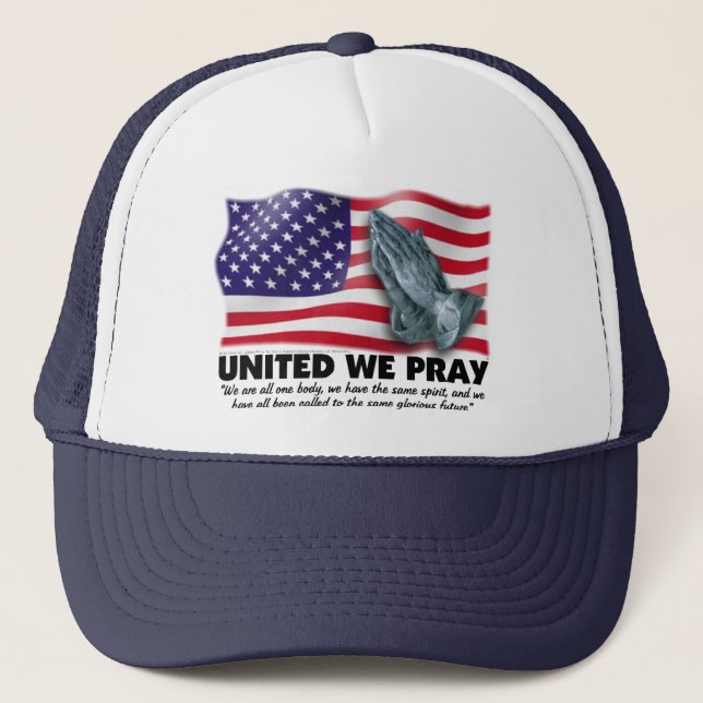 UNITED WE PRAY�  Cap (Front)