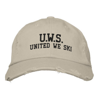 UNITED WE SKI™  Embroidered Hat