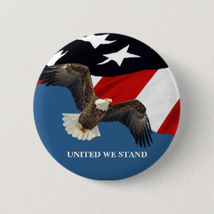 United We Stand 6 Cm Round Badge