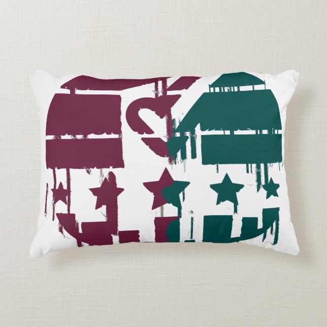 United We Stand for Change Decorative Cushion (Front)