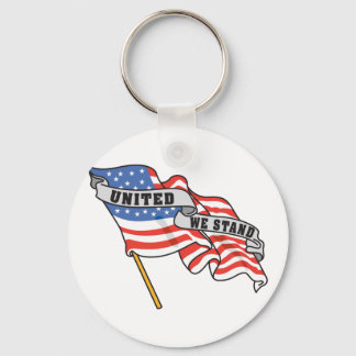 united we stand key ring
