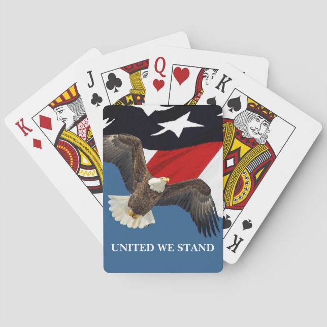 United We Stand Playing Cards (Back)