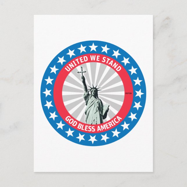 United We Stand Postcard (Front)