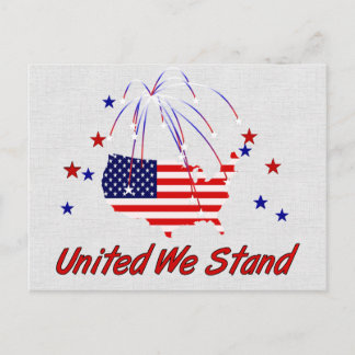 United We Stand Postcard