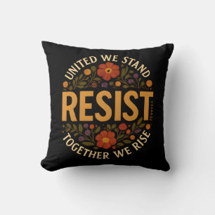 United We Stand, Together We Rise Cushion