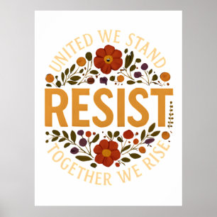 United We Stand, Together We Rise Poster
