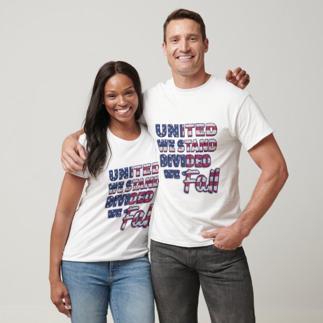 United We Stand Typography T-Shirt (Unisex)