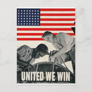 United We Win! Postcard