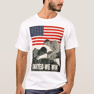 United We Win World War II T-Shirt