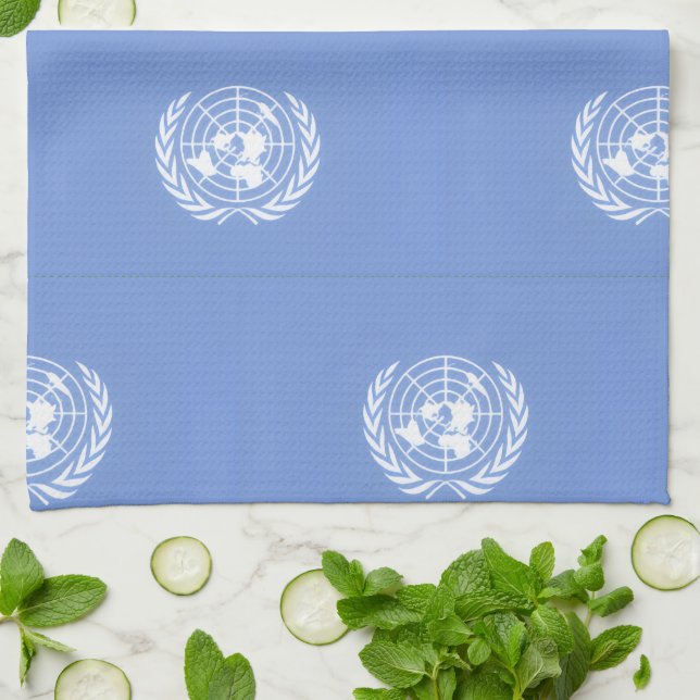 #UNITEDNATIONS TEA TOWEL (Folded)