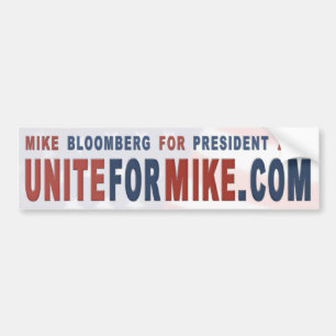 UniteForMike.com Bumpersticker Bumper Sticker