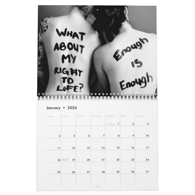 UniteWomen.org 2015 Liora K Calendar (Jan 2026)