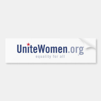 UniteWomen.org Logo Bumper Sticker