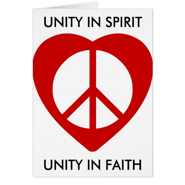 Unitheist peace emblem (Front)