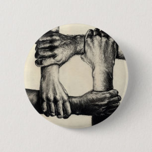 Unity 6 Cm Round Badge