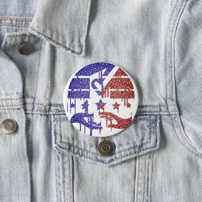 Unity Amidst Differences 7.5 Cm Round Badge (In Situ)