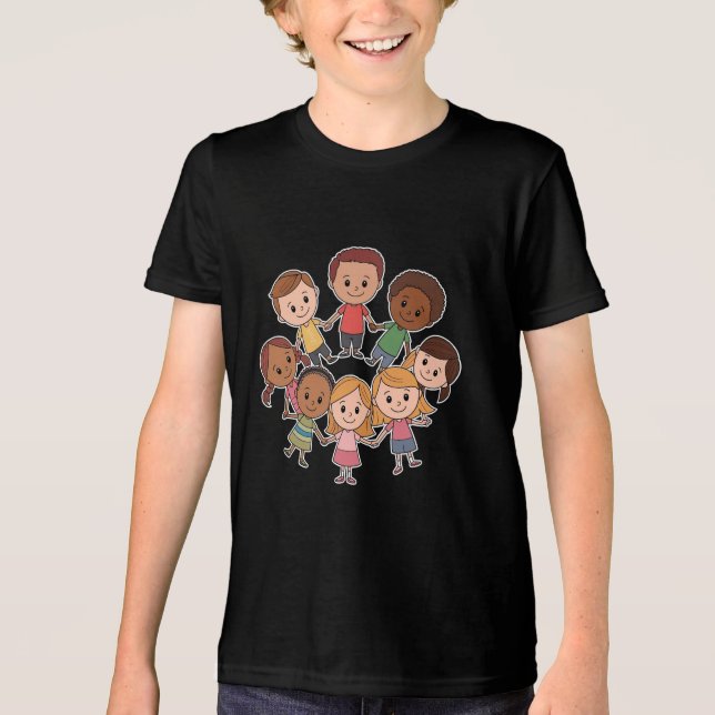 Unity and Friendship Tri-Blend Shirt (Front)