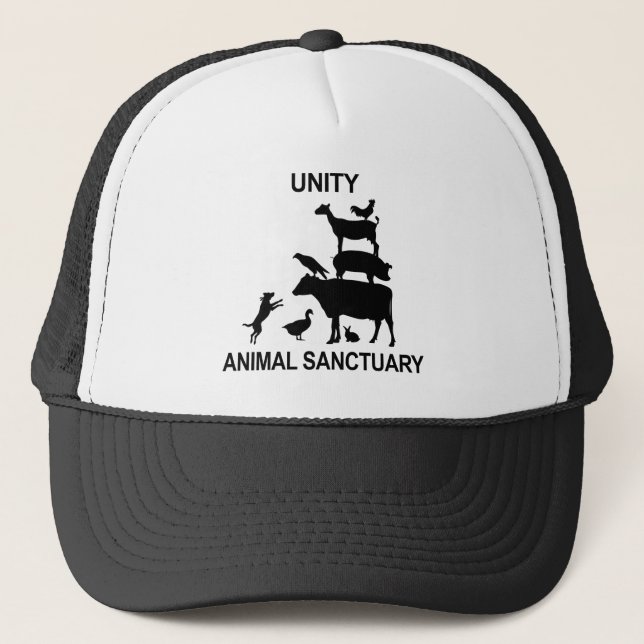 Unity Animal Sanctuary Merchandise Trucker Hat (Front)