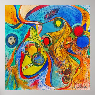 Unity by B Kendall Poster