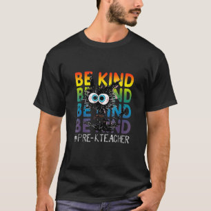 Unity Day Black Cat Coffee Be Kind, Anti Bullying T-Shirt