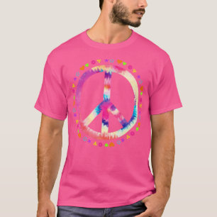 Unity Day Gift Hippie Vintage Peace Sign T-Shirt