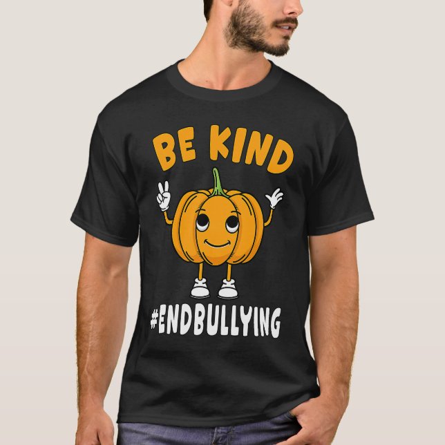 Unity Day  Orange 2022 Kids Be Kind End Bullying W T-Shirt (Front)