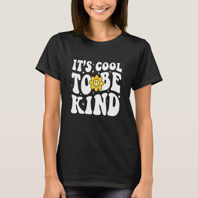 Unity Day   Orange 2022 Kindness Groovy Anti bully T-Shirt (Front)